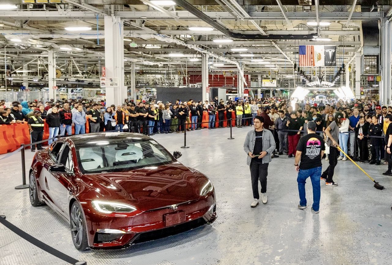 The end of the line for a historic vehicle — the last Model S