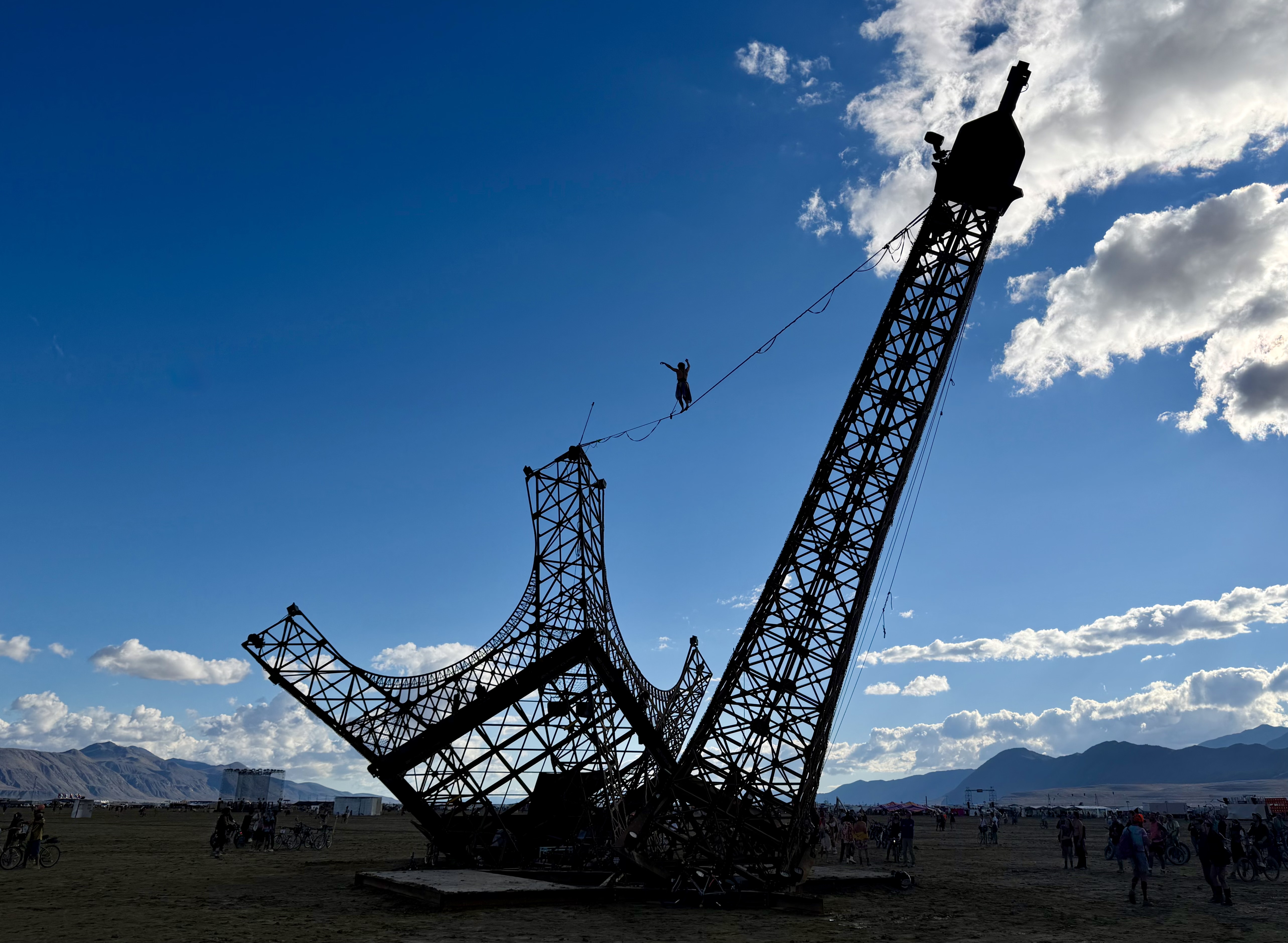 tightrope tower