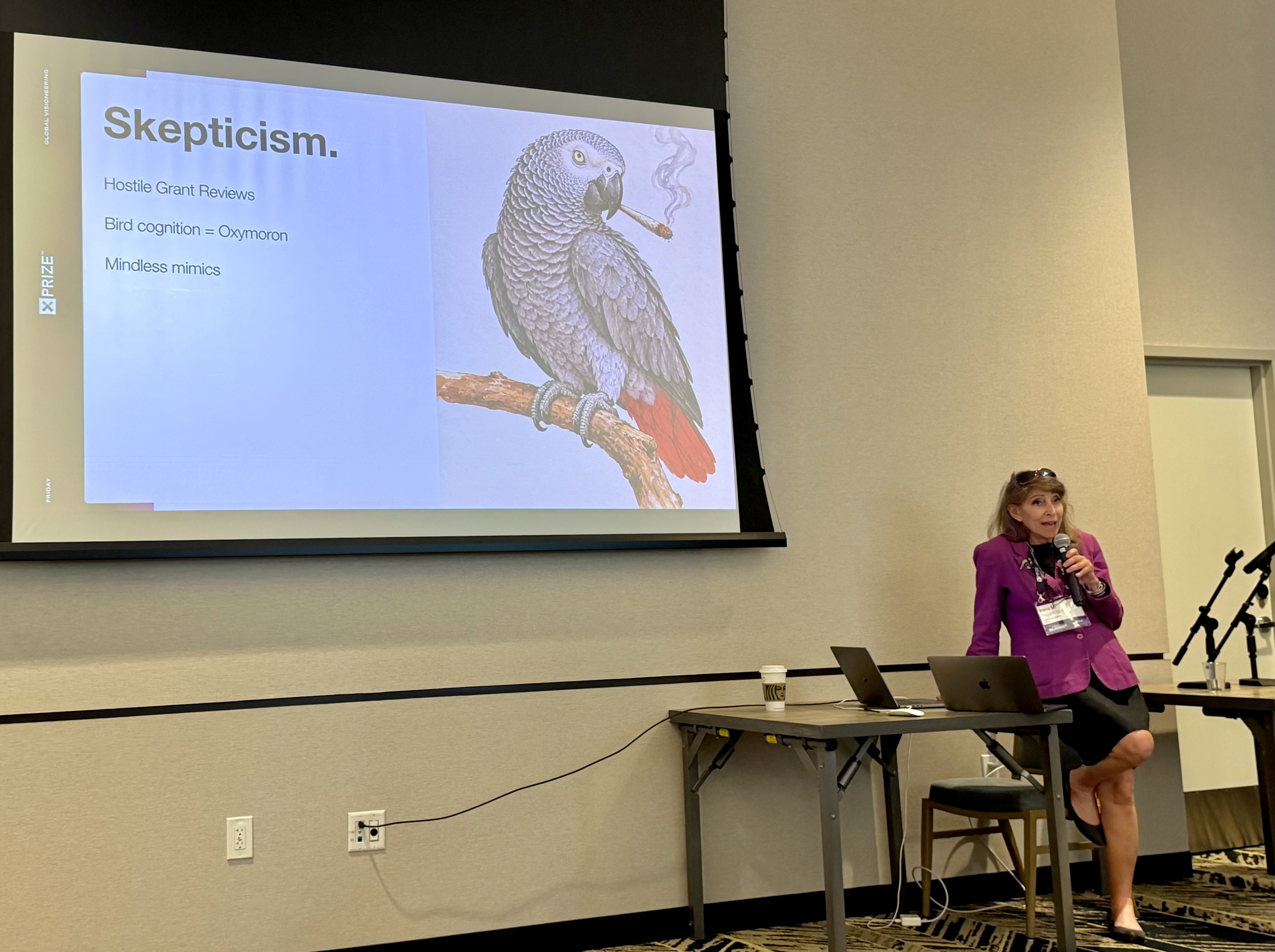 Dr. Irene Pepperberg on the potential of Bird Brains