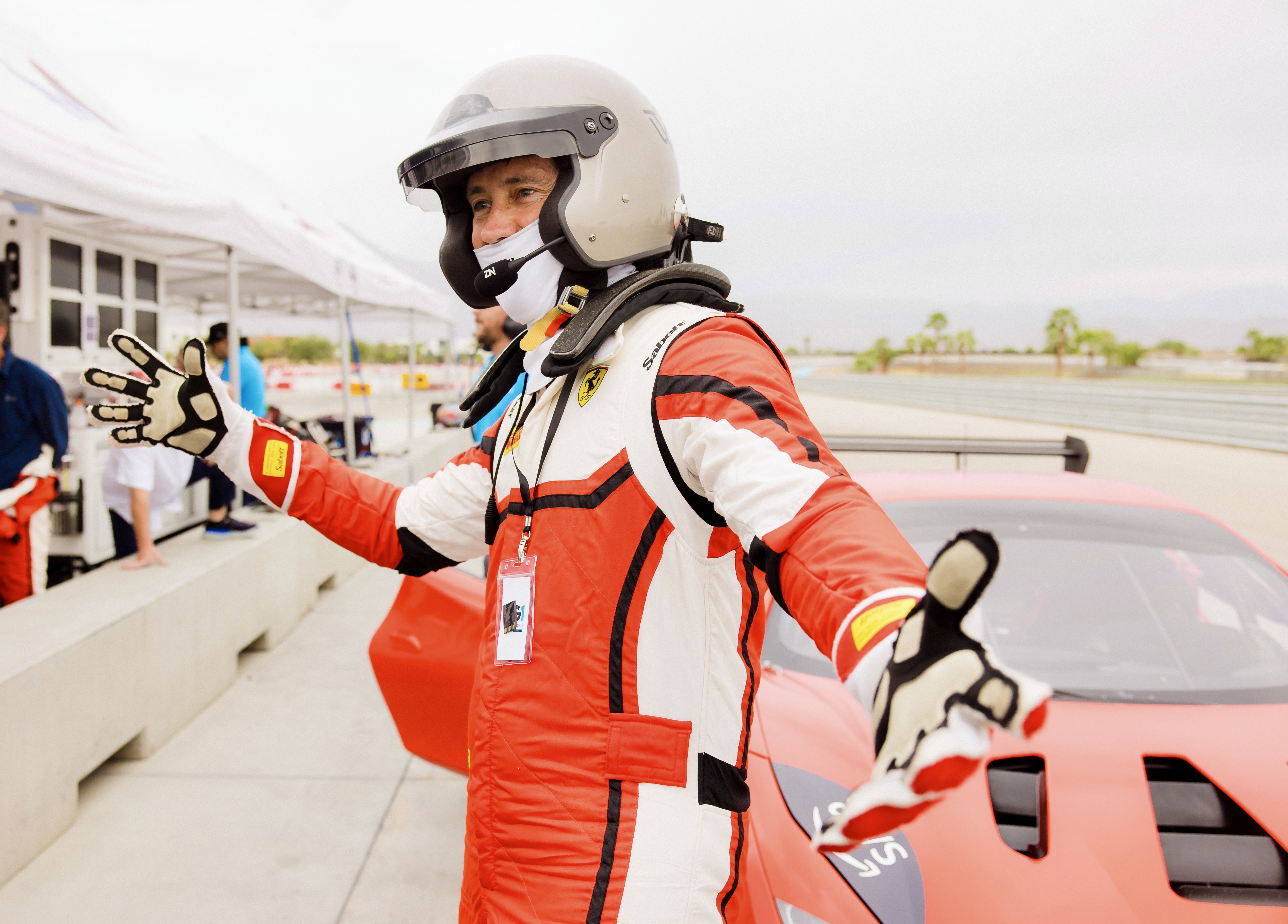 Post Flight in the Ferrari 296